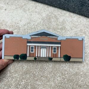 Vintage Hebron School My Home Towne Maryland wood decor building country